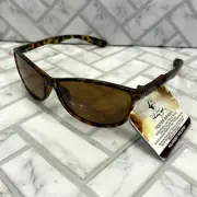 NWT Panama Jack Sunglasses PJL POL 20 05 Tortoise Wrap Frames 100% UVA-UVB