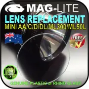 MAGLITE UPGRADE LENS REPLACEMENT AA/ML50L/C/D/DL/MagCharger FLASHLIGHT TORCH AU