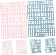 CANIGHT Abs Rabbit Cage Floor Mat Guinea Pig Foot Pad Hideout Mat Chinchilla Resting Pad