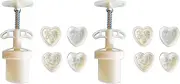 Mold Cookie Stamps Chinese Mid-Autumn Moon Cake Makers Heart Rose Decoration Tools For Baking Cookie