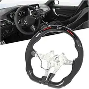 Carbon Fiber LED Display Shift Lights Steering Wheel Compatible With BMW F20 F22 F30 F32 F15 F16 M Sport M2 M3 M4 X5M X6M