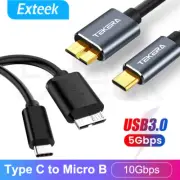 USB-C Type C USB 3.1 Male To USB 3.0 Male Micro B Charger Data Transfer Cable