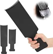 Hair Color Balayage Board, Professional Coloring Board, Diy Round Comb Hair Dyeing and Bleaching Board Suitable for Home Hairdressing Diy Highlighting Paddle