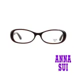 【ANNA SUI 安娜蘇】宮廷螺旋花紋造型光學眼鏡-古典咖(AS599-112)