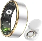 Smart Ring Android iOS Fitness Ring Tracker Smart Rings for Men Women Smart Ring Fitness Ring Sleep Tracker Heart Rate Monitor Heart Rate Black Rose Gold Silver Activity Tracker