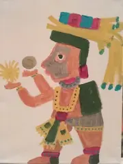 Mayan Aztec Artwork Painting