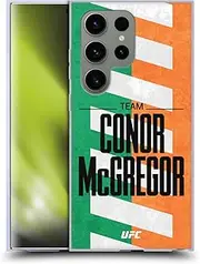 Head Case Designs Officially Licensed UFC Conor McGregor Flag Fighter Team Soft Gel Case Compatible with Samsung Galaxy S24 Ultra 5G