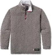 Southern Marsh Youth Appalachian Pile Pullover in Burnt Taupe