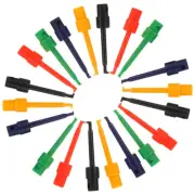 20 Pcs Test Probe for Electronic Testing Multimeter Tester Hook Non Electrical