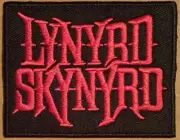 Lynyrd Skynyrd embroidered Iron on patch
