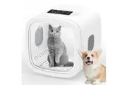 52L Automatic Pet Dryer Box for Cats and Small Dogs, Ultra Quiet Dog Hair Dryer, Smart Temperature Control and 360 Drying (Upgraded-Antiseptic Deodorant and Anionic Hair Care Function)