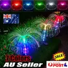 Solar LED Fireworks Fairy String Lights Jellyfish Garden Stake Outdoor Lamp AU
