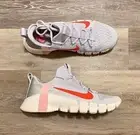 Nike Free Metcon 3 Football Grey Bright Crimson CJ6314-006 Women’s 12 Men's 10.5