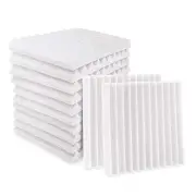 12Pcs Acoustic Foam Board,Studio Wedge Tile,Acoustic Foam Soundproof8099