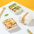 Hamburger Box Leakproof Package Burger Packaging Cake Takeout Box Food Container