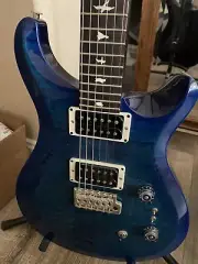 PRS S2 Custom 24 Lake Blue Color with Gig Bag