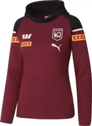 QLD Maroons 2024 State of Origin Ladies Team Hoodie Sizes 8-18 BNWT