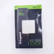 Legrand adorne Touch 15-Amp Single-Pole/3-Way Illuminated Touch Light Switch, W