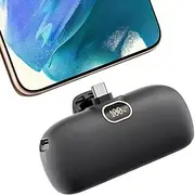 Small Portable Charger for iPhone with Built-in Lightning Cable 3000/5000mAh Power Bank Fast Charging for Phone