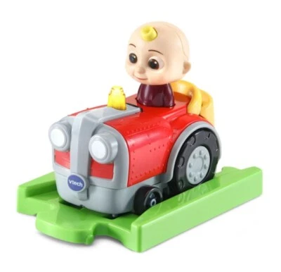 VTech CoComelon Go! Go! Smart Wheels JJ's Tractor and Track