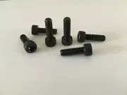 Bicycle Stem & Handlebar Bolts - Matte Black - M4 & M5 bolts