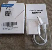 3 in 1 USB SD Card Reader Camera Connection Adapter for iPhone & Android Phones