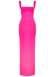 Solace London Joni Crepe Maxi Dress - Pink - 12 (UK12 / M) 12 (UK12 / M)
