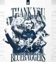 Carlton blues team player photo ,BARGAIN,,afl football 123