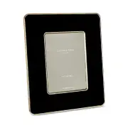 Addison Ross Gold Edged Orange Studio Enamel Photo Frame, 5 x 7