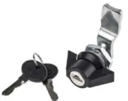 RS Pro RS Pro WING KNOB CYLINDER CAM LOCK w/2-Keys 26.5mm Grip, Zinc Alloy