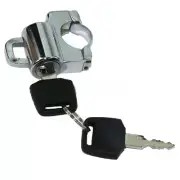 Motorcycle 22mm Anti-theft Helmet Lock Security For Handlebar Mount Accessories