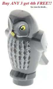 ☀️NEW LEGO Minifigure Mini Figure Minifig Animal Pet Bird Owl Printed "Errol"