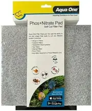 Aqua One Phos + Nitrate Pad Self Cut Filter Pad Aquarium 25.4 X 45.7cm 10457