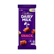 Cadbury Dairy Milk Snack Chocolate Block | 180g