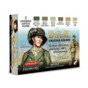 Lifecolor Miniatures - Accessory - Paint German WWII Afrikakorps Uniforms New