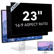 5 Pack] 23 Inch Computer Privacy Screen for 16:9 Aspect Ratio Widescreen Monitor