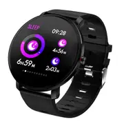 K9 1.3 inch IPS Color Screen Smartwatch IP68 Waterproof, Support Call Reminder /Heart Rate Monitoring /Blood Pressure Monitoring/Sleep Monitoring/Blood oxygen monitoring(Black)