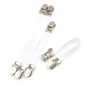 4 Ironing Board Cover Clip Fasteners Tight Fit Elastic Brace Ties Straps GriG8
