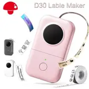 Phomemo D30 Label Maker Machine Bluetooth Wireless Label Printer Thermal Printer