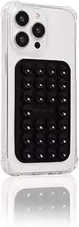 PicturePal | Silicone Sticky Phone Case - Suction Gripper for Back of Phone - Content Creator Essentials for UGC, TikTok Influencer Videos (Midnight Black)