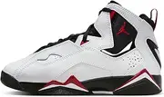 [Nike] Jordan Big Kid's True Flight White/Varsity Red-Black (343795 160), White/Varsity Red-black, 6.5 Big Kid
