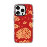 iPhone 16 Pro Clear Case MagSafe Compatible Paper Cutting by bu2ma