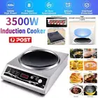 Electric Wok Burner Stove 3500W Commercial Induction Cooker Cooktop Household AU