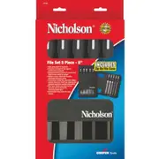 File Set 200mm 5 Piece Nicholson