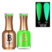 Billionaire Gel Polish UV LED & Nail Lacquer Duo - Glow In The Dark 008 15ml