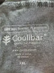 COOLIBAR Pants XXL SUN-SAFE UPF 50+Charcol Gray Straight Leg RELAXED FIT