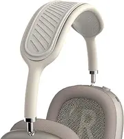 [QINZAC] Headband Cover for AirPods Max (New 2024), Soft Silicone AirPods Max Headphone Headband Protectors/Comfort Cushion/Top Pad Protector Accessories Compatible with Apple AirPods Max (Off-White)