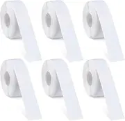 6 Rolls Label Maker Tapes for Phomemo D30, 960 Pcs 12 x 40mm Thermal Labels Printer Sticker Paper with Self-Adhesive Waterproof Adhesive Label Printer Tape Paper for Office Household Supplies