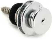 Loxx Strap Lock System for Guitar and Bass - Chrome (3-pack) Bundle