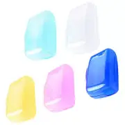 10pcs Portable Toothbrush Cover Holder Travel Tooth Cap Brush Case